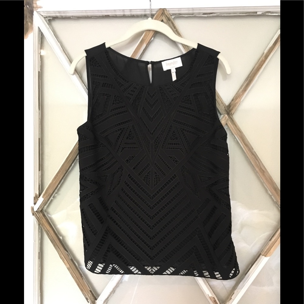Laundry by Shelli Segal Tank Blouse